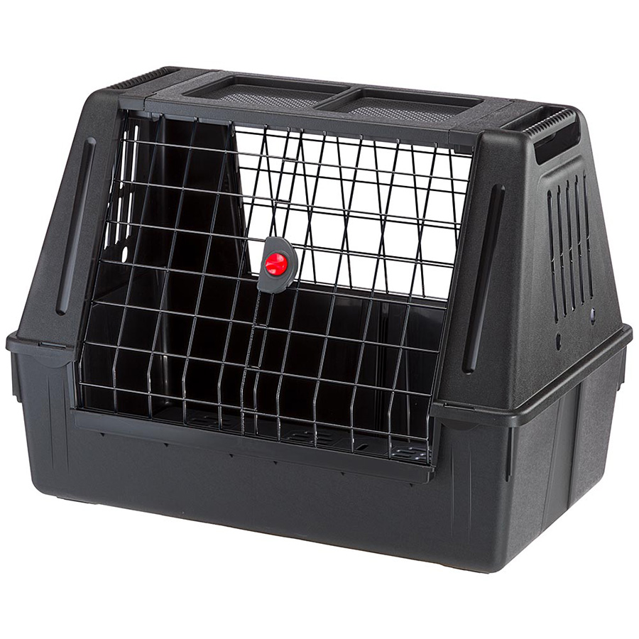 Plastic dog carrier best sale