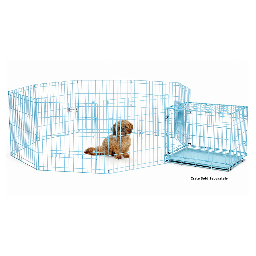 Midwest Homes for Pets Exercise Pen Blue Small Pets