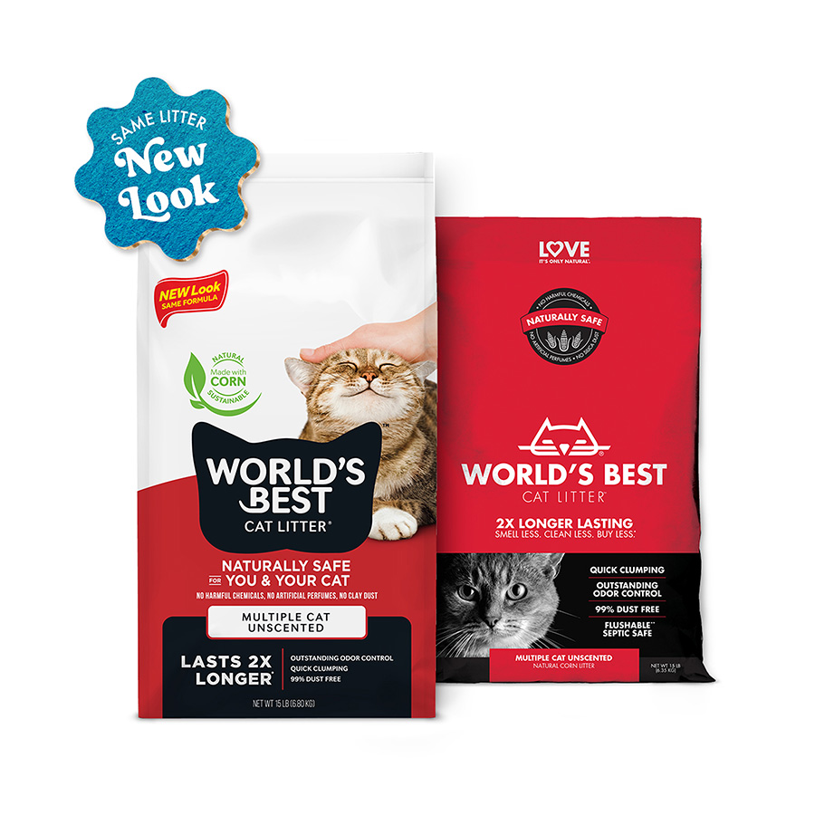 World s Best Quick Clumping Unscented Cat Litter Pets