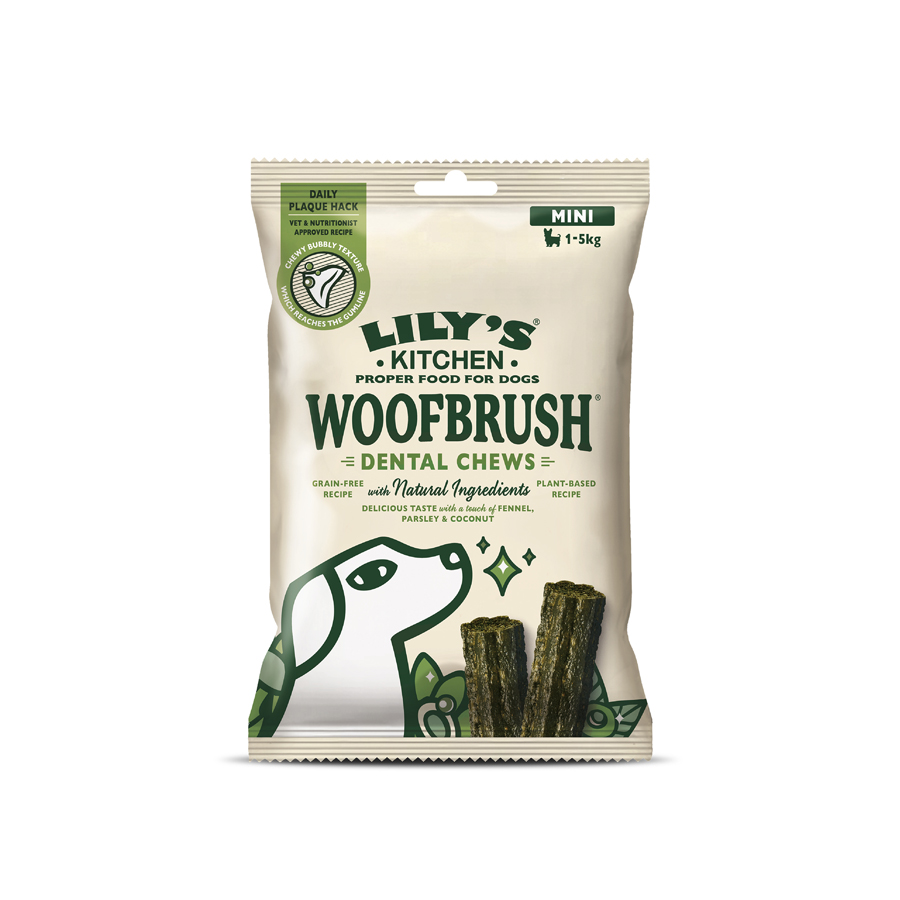 Lily's Kitchen Woofbrush Dental Chew Mini Multipack 10x13g