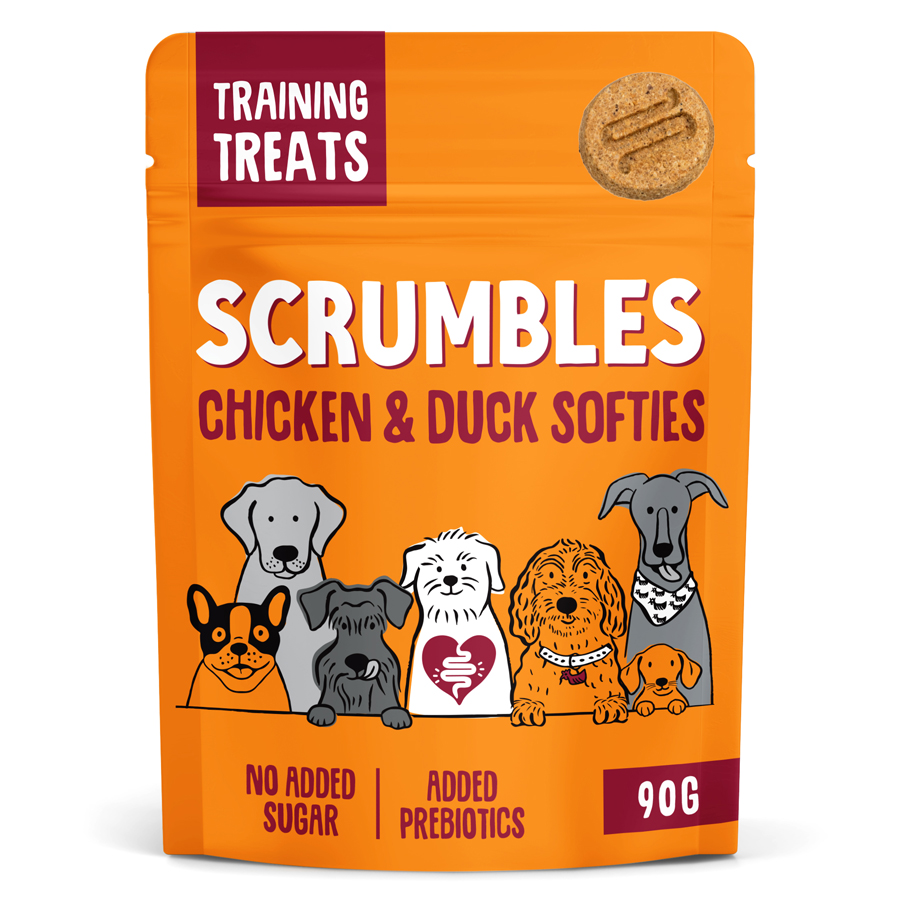 Scrumbles Gut Friendly Dog Training Treats Chicken &