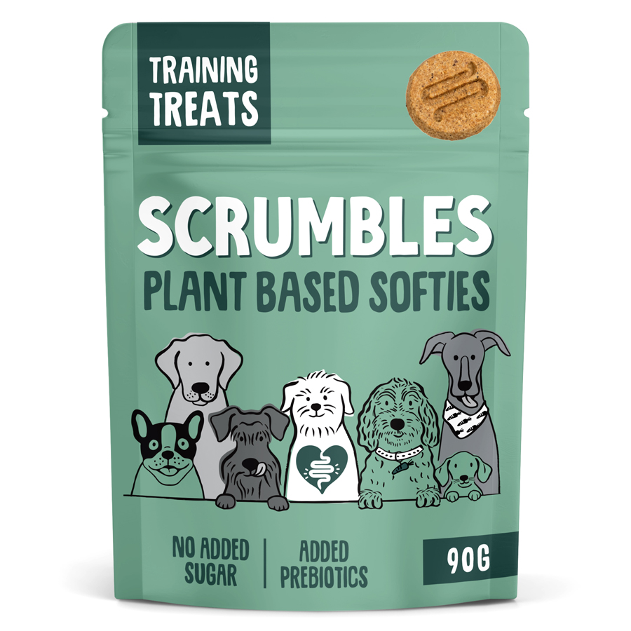 Scrumbles Gut Friendly Dog Training Treats Plant Based Softies