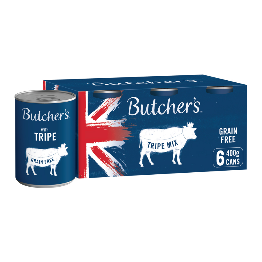 Butcher's Grain Free Adult Wet Dog Food Tripe