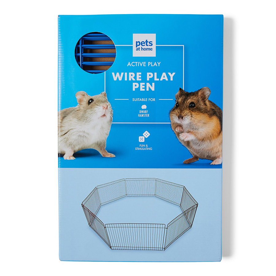 Pets at Home Small Animal Wire Play Pen Pets