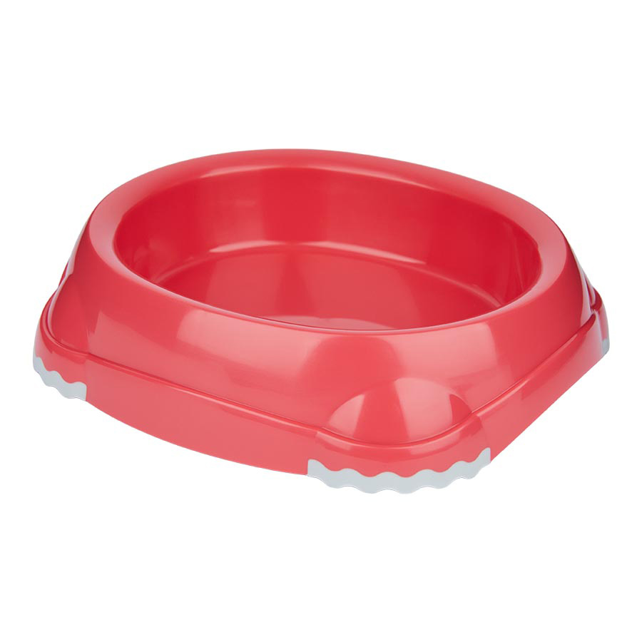 Pets At Home Non-Slip Cat Feeding Bowl Spicy Coral Pink