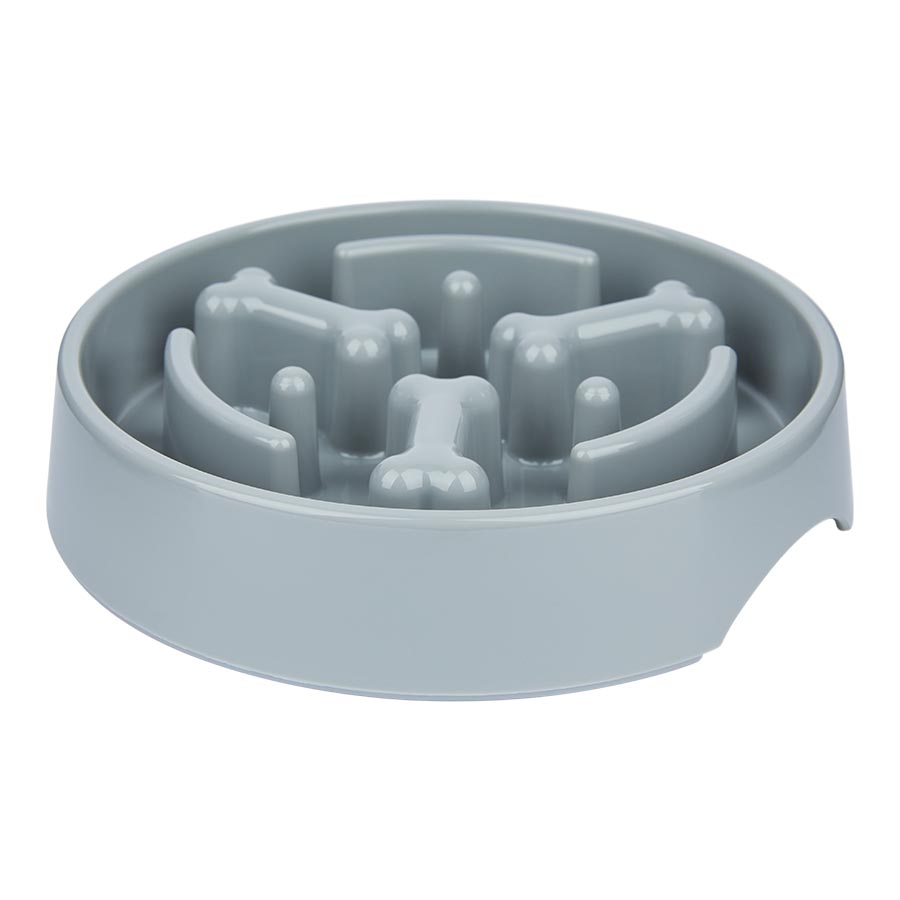 Pets at Home Anti Bacterial Slow Feeder Cat Dog Bowl Pets