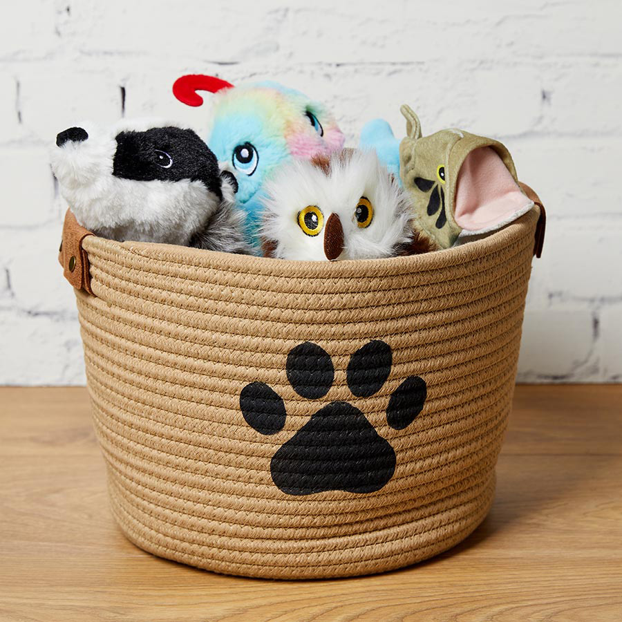 Farmhouse Pet Storage Box, Dog Toy hot Storage, Cat Toy Box