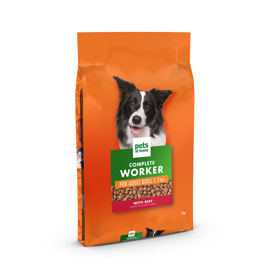 Pets at Home Working Adult Dry Dog Food Beef | Pets