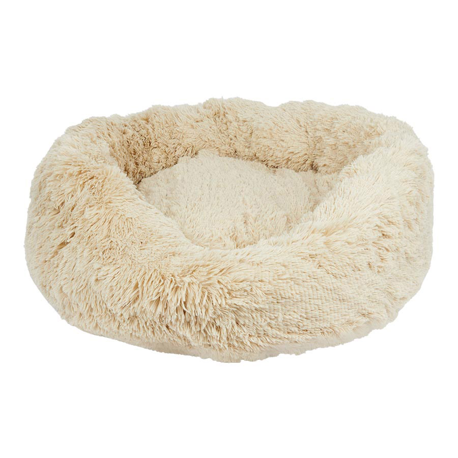 Pets at Home Donut Dog Bed Large Oatmeal Pets