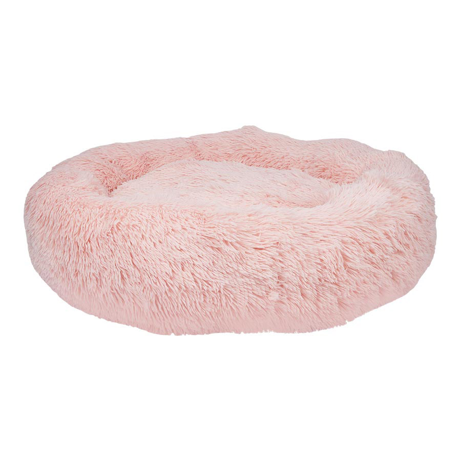 Pets at Home Donut Dog Bed Large Pink Pets