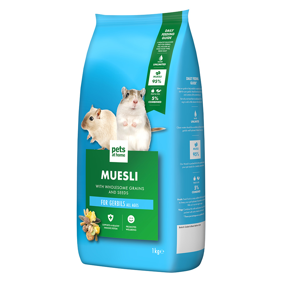 Pets At Home Small Animal Gerbil Muesli Food Pets