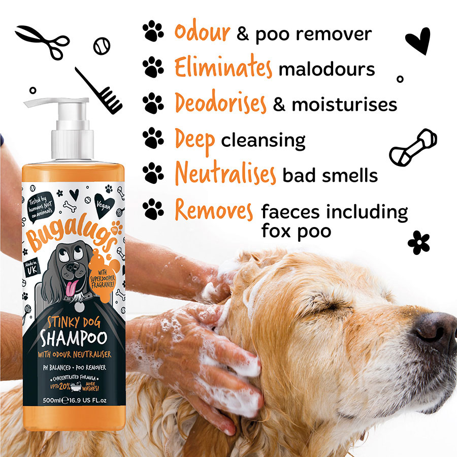 Best dog shampoo for stinky dog hotsell