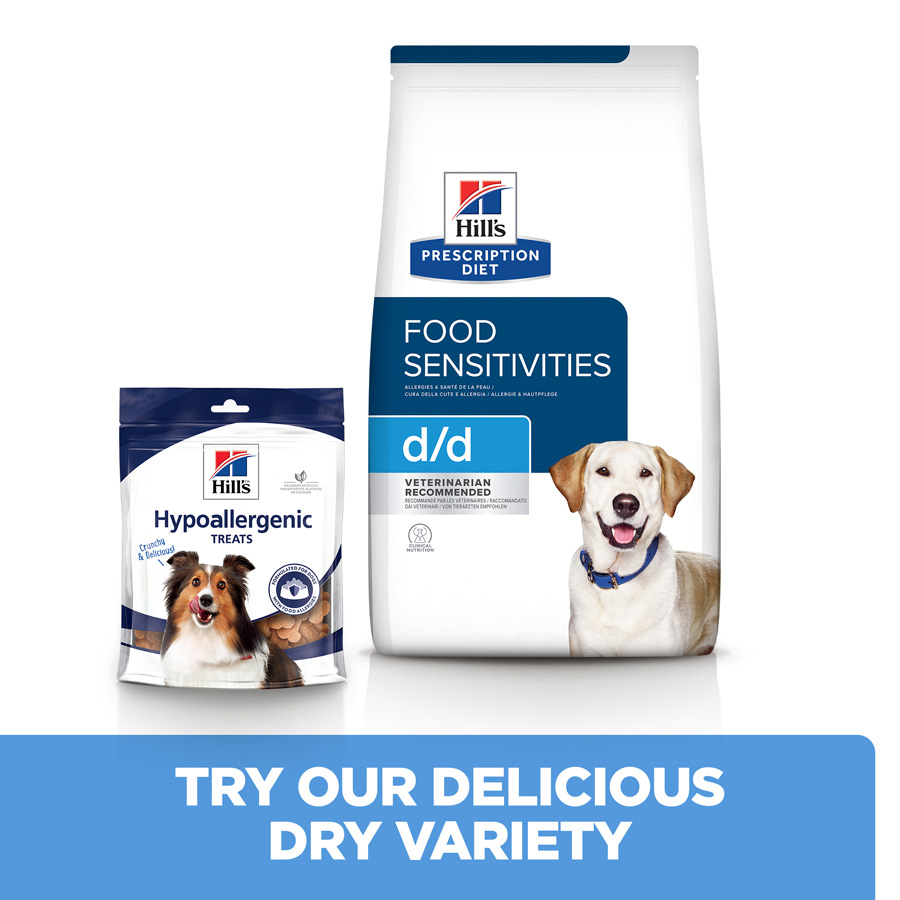 Hill s Prescription Diet d d Food Sensitivities Dry Adult Dog Food Pets