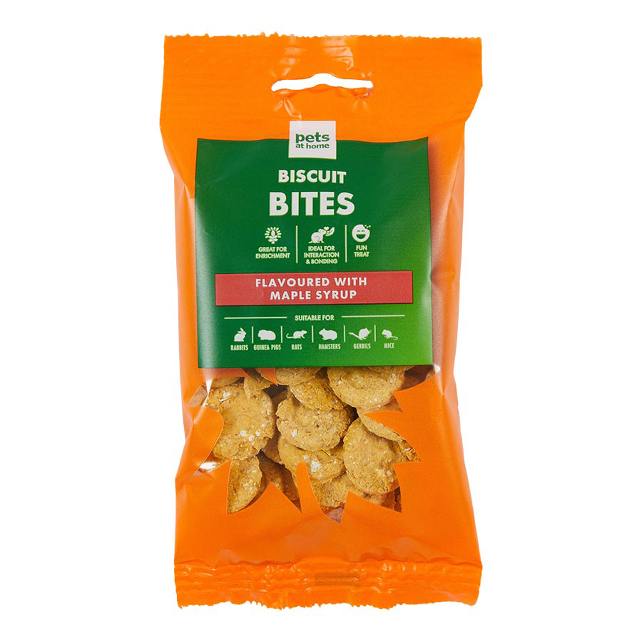 Pets at Home Small Animal Biscuit Bites Treats Pets