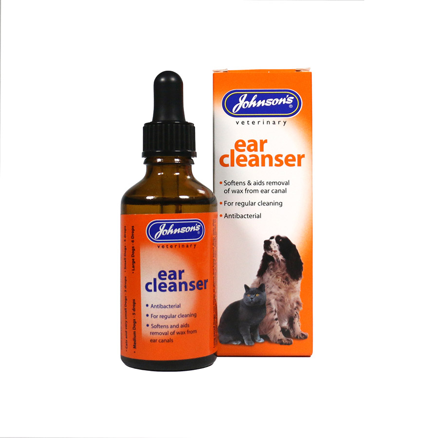 Johnsons Dog Cat Ear Cleanser Pets