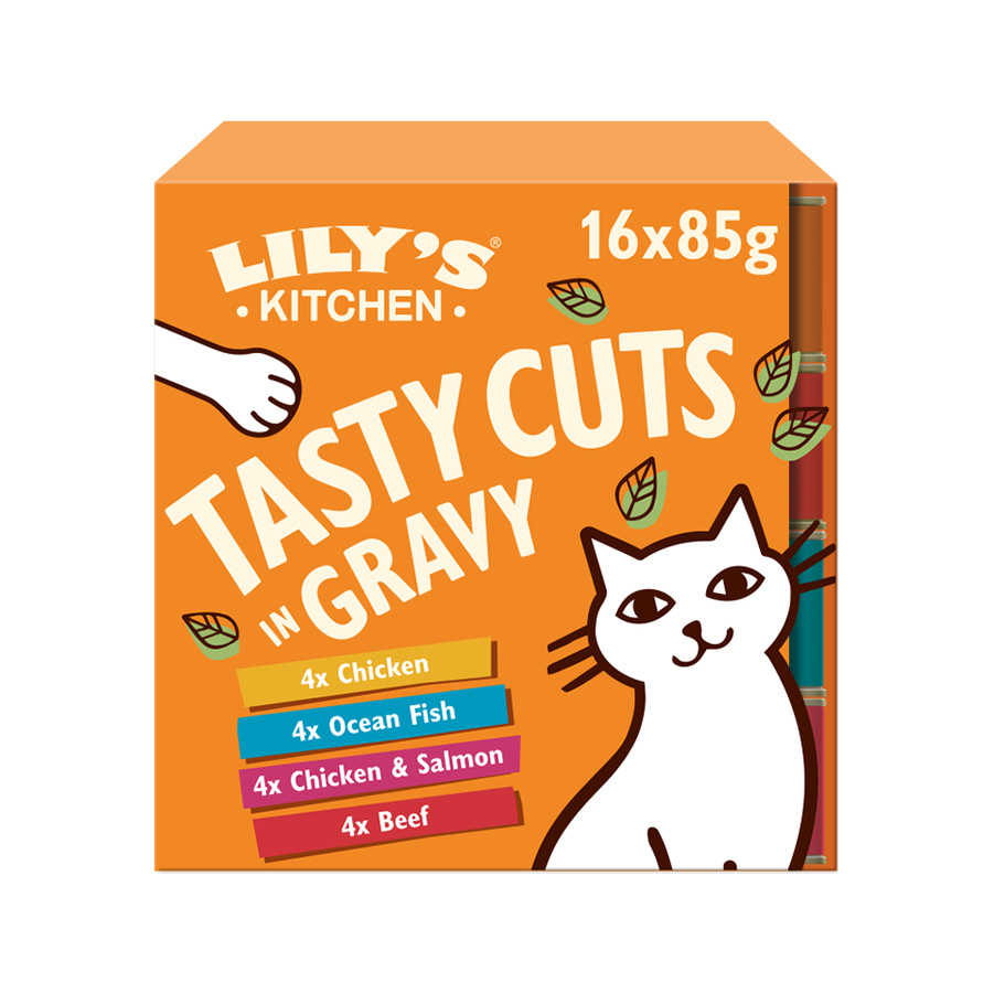 Lily s Kitchen Wet Adult Cat Food Tasty Cuts in Gravy Pets