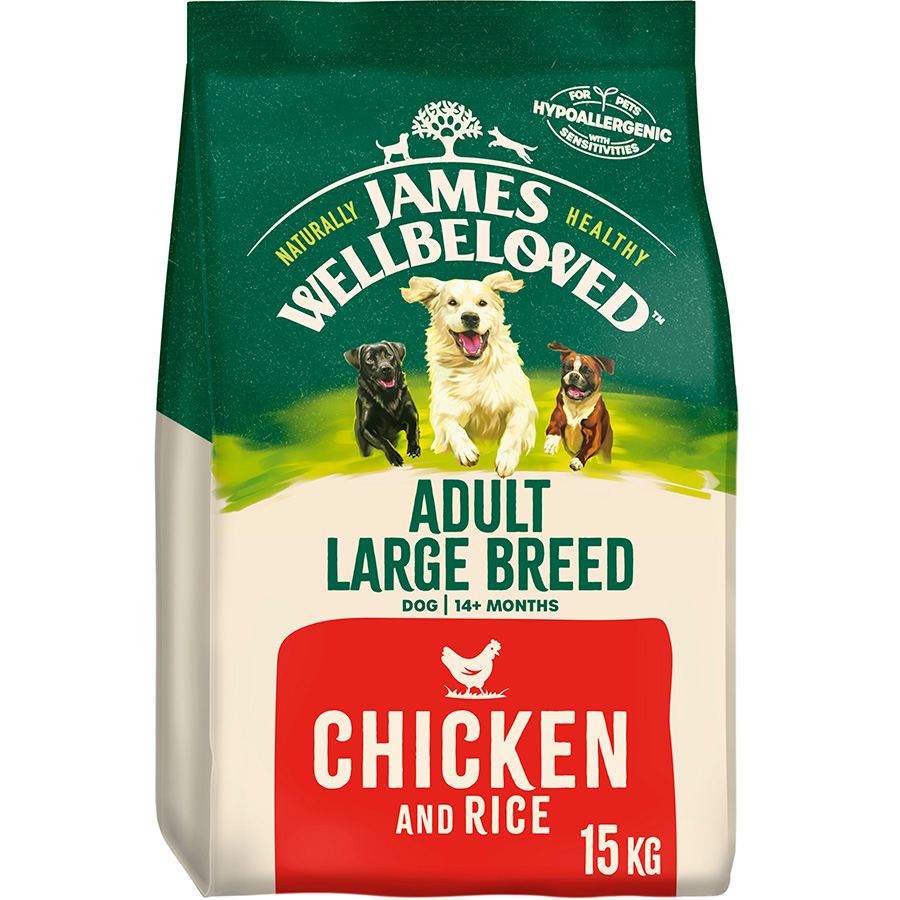 James wellbeloved large breed puppy hotsell