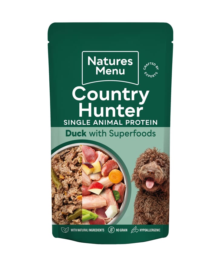 Natures Menu Country Hunter Grain Free Adult Wet Dog Food Duck