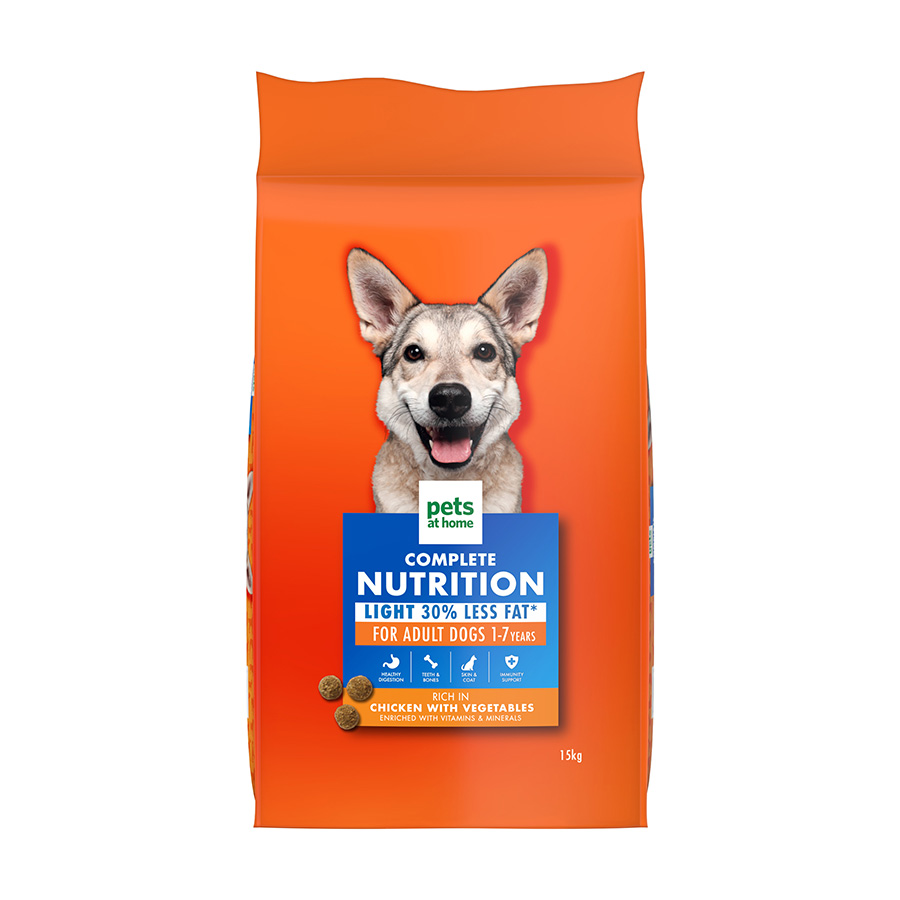 Pets at Home Complete Nutrition Light Adult Dry Dog Food Chicken Pets