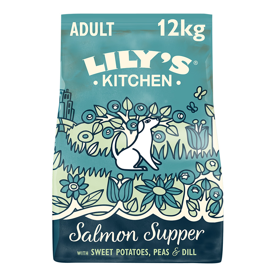 Lily s Kitchen Supper Adult Dry Dog Food Salmon Pets