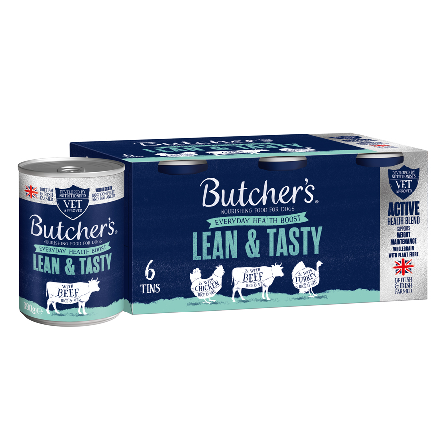 Butcher's Lean & Tasty Low Fat Adult Wet Dog Food Tins