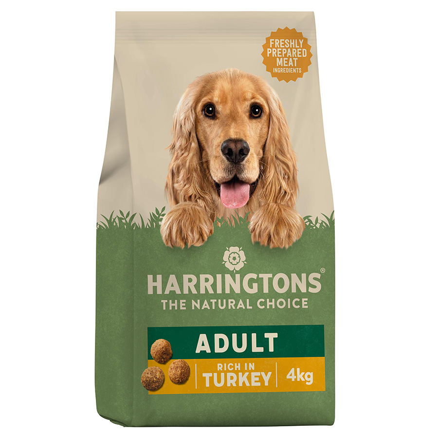 Harringtons Complete Dry Adult Dog Food Turkey & Vegetables 4Kg