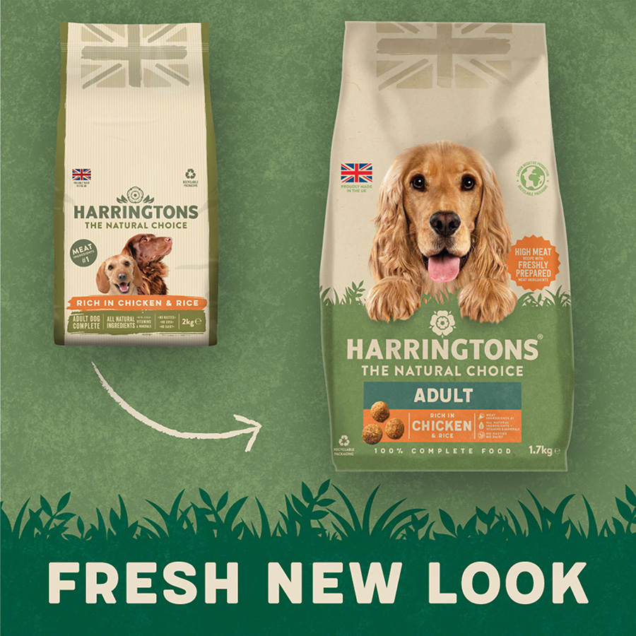 Harringtons chicken and rice dog food 15kg hotsell