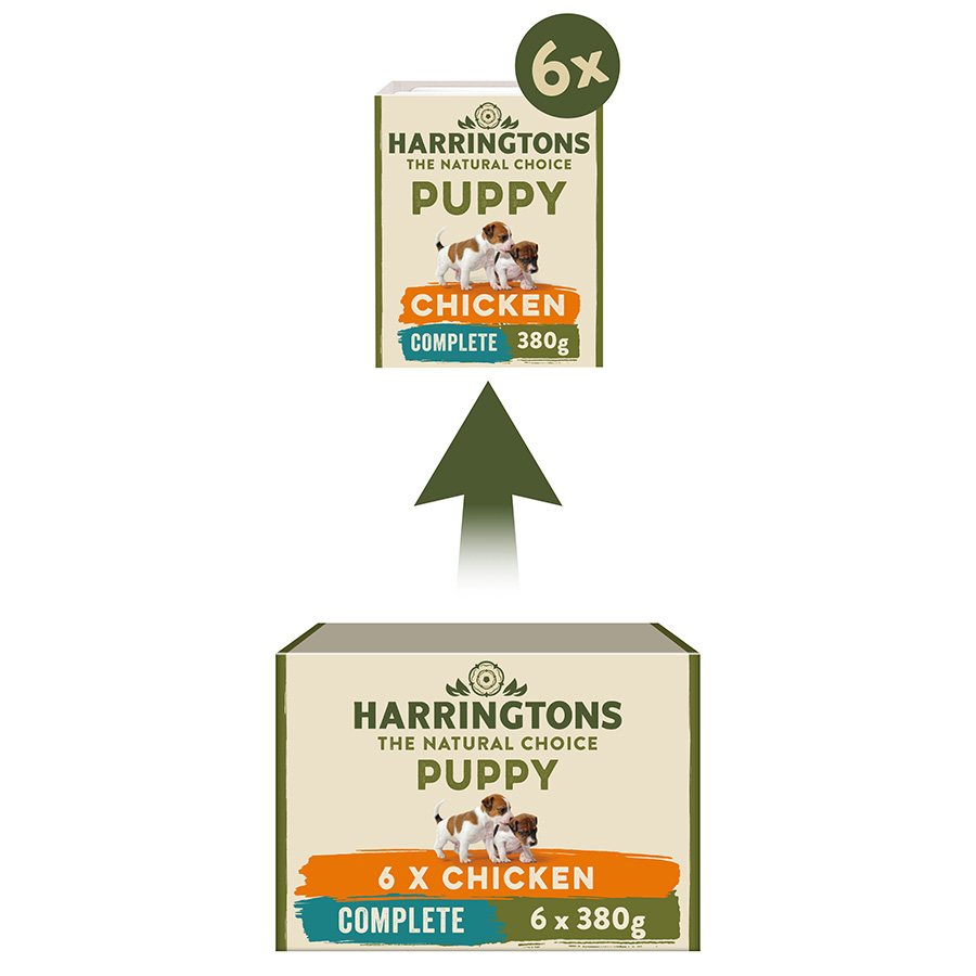 Harringtons wet dog food puppy hotsell