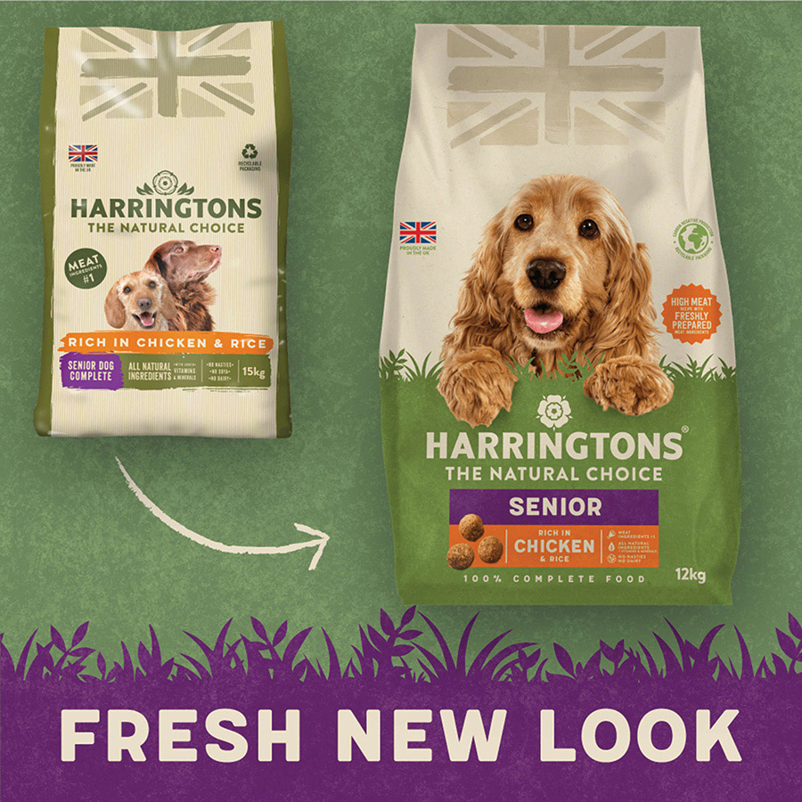 Harringtons chicken and rice dog food 15kg hotsell