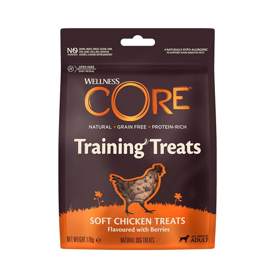 Wellness Core Grain Free Dog Training Treats Chicken