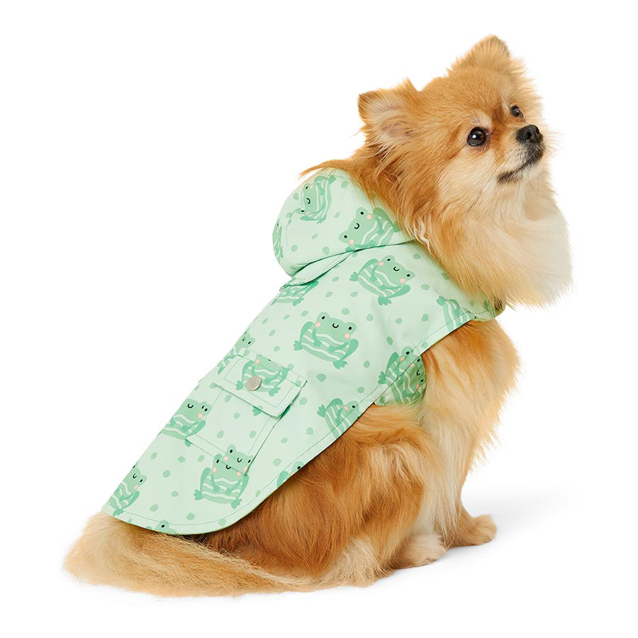 Frog dog raincoat best sale