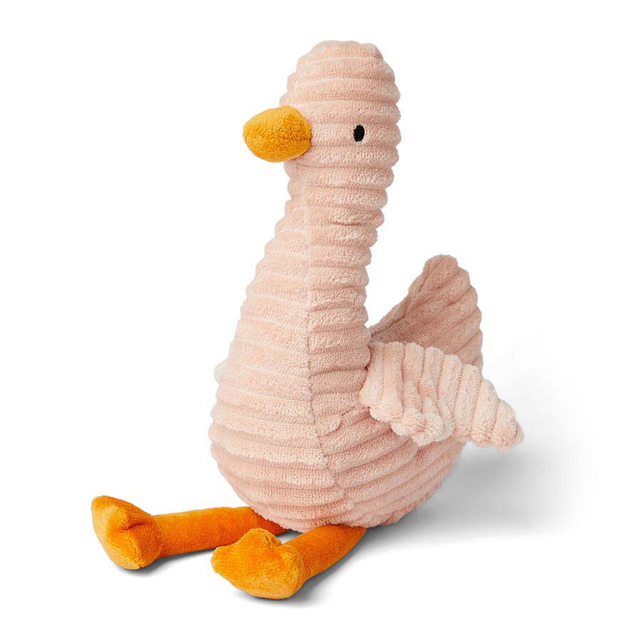 Just For Puppy Squeaky Dolly Duck Toy Pink