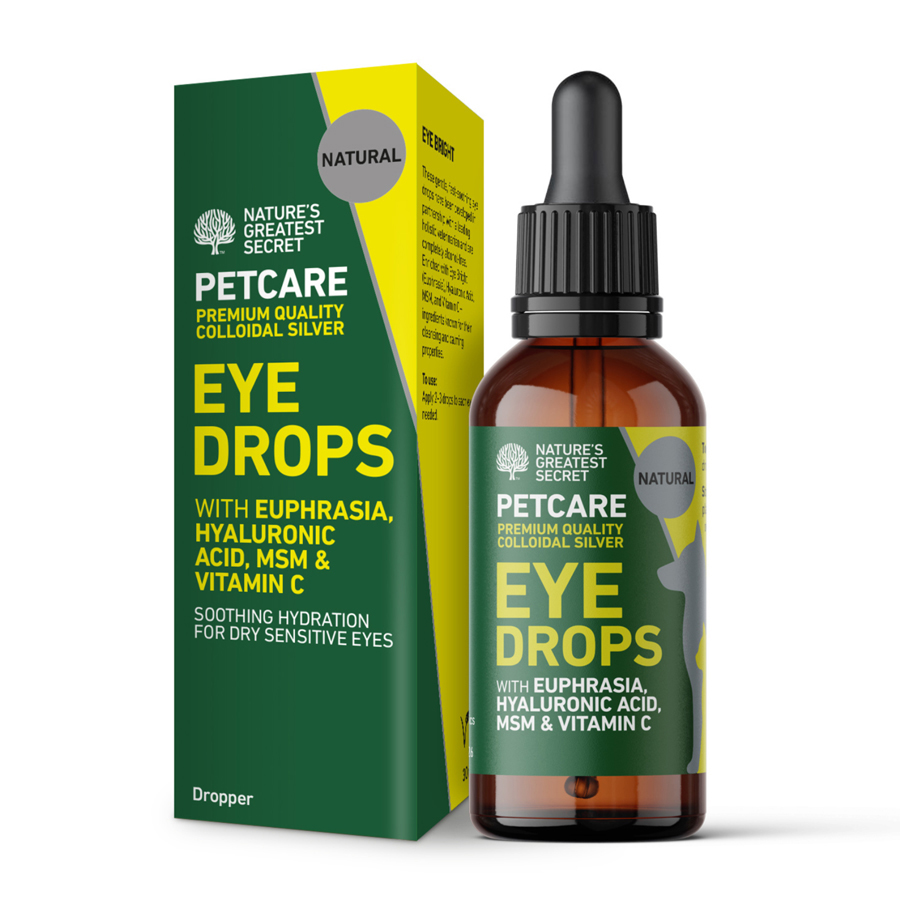 Nature's Greatest Secret Colloidal Silver Antibacterial Eye Drops