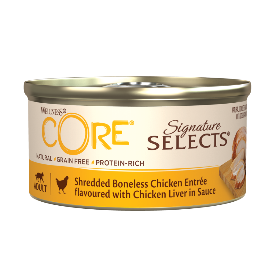 Wellness Core Signature Selects Adult Wet Cat Food Chicken with Liver