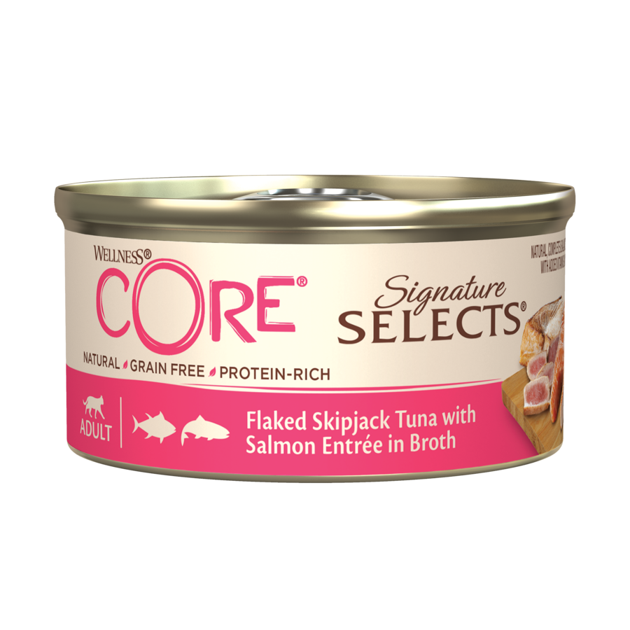 Wellness Core Signature Selects Adult Wet Cat Food Tuna with Salmon