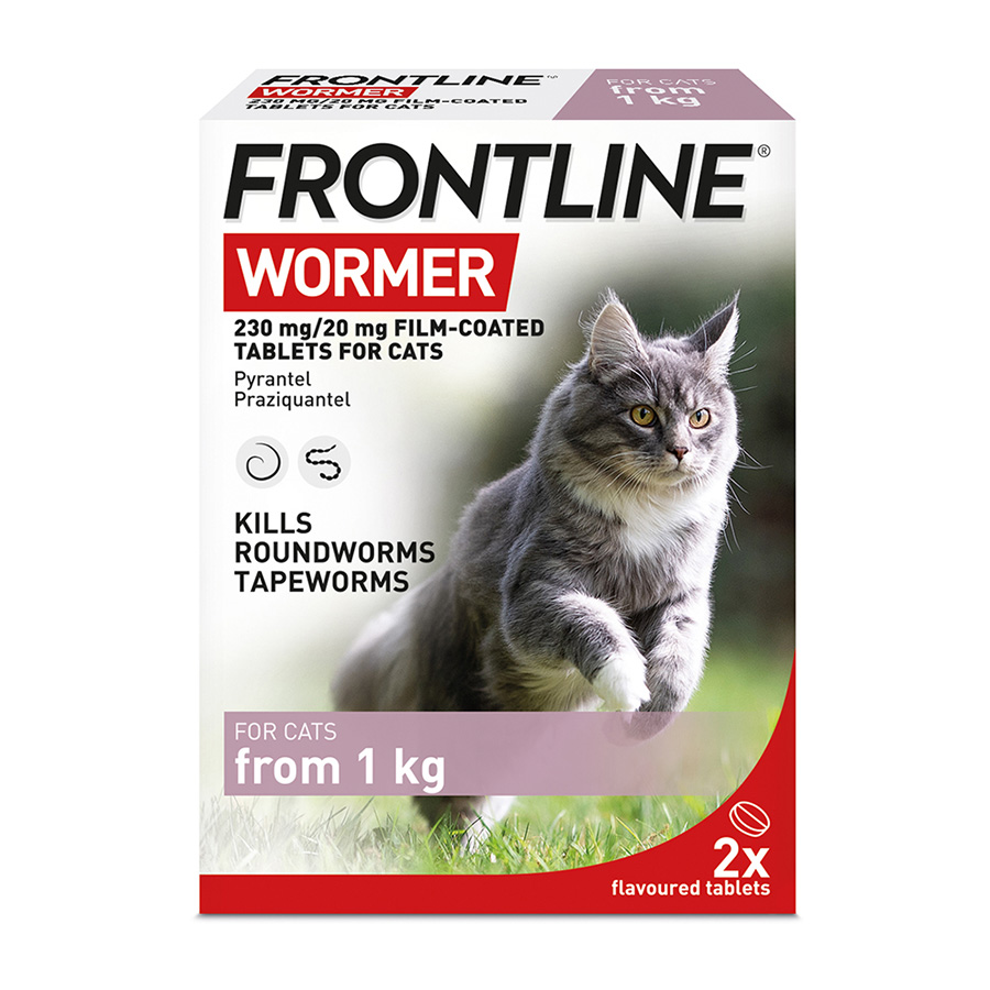 Flea and worming for cats best sale