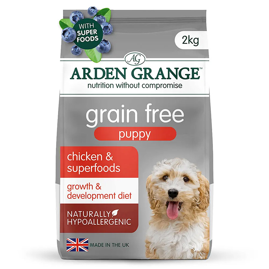 Arden Grange Grain Free Puppy Junior Dry Dog Food Chicken With Superfoods Pets