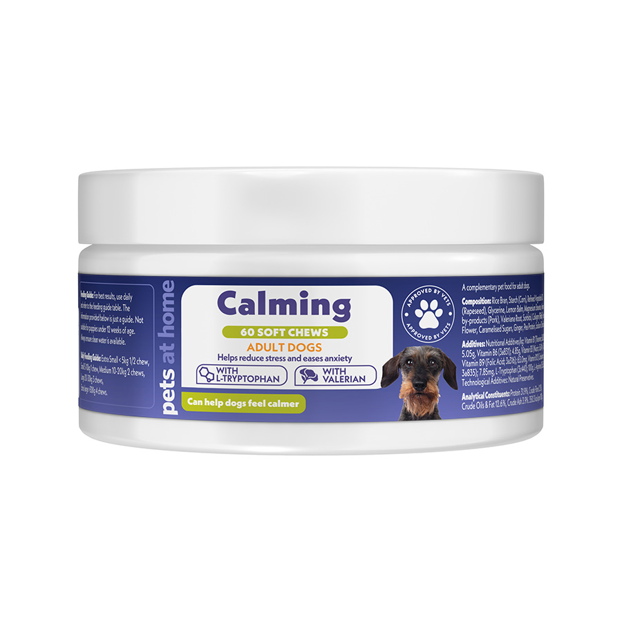 Pets at Home Calming Soft Chews Adult Dog Treats Pets