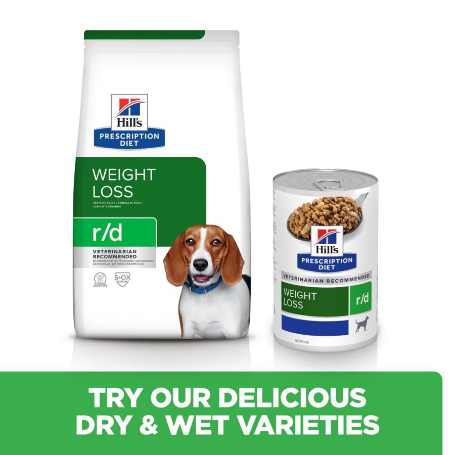 Hill s Prescription Diet r d Weight Reduction Wet Dog Food Pets