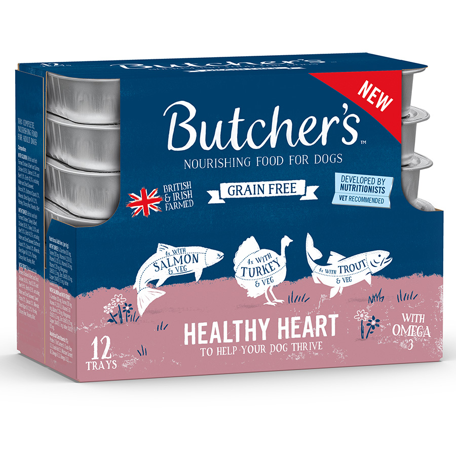 Butcher s Grain Free Healthy Heart Wet Adult Dog Food Pets