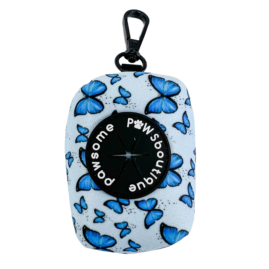 Pawsome Paws Boutique Poo Bag Holder Nova Blue