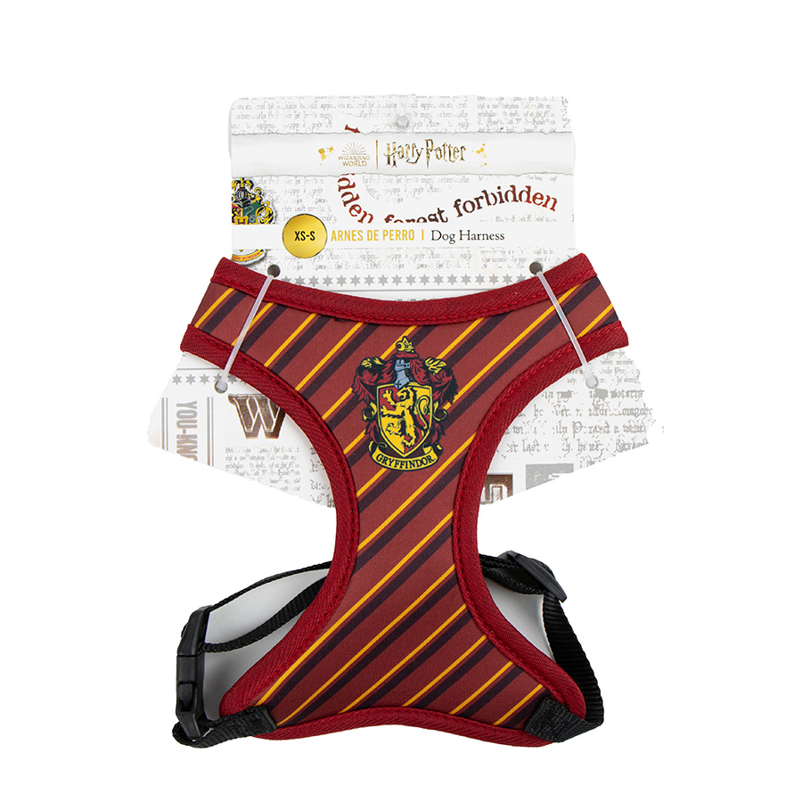 Harry Potter Gryffindor Dog Harness Red X Small/Small