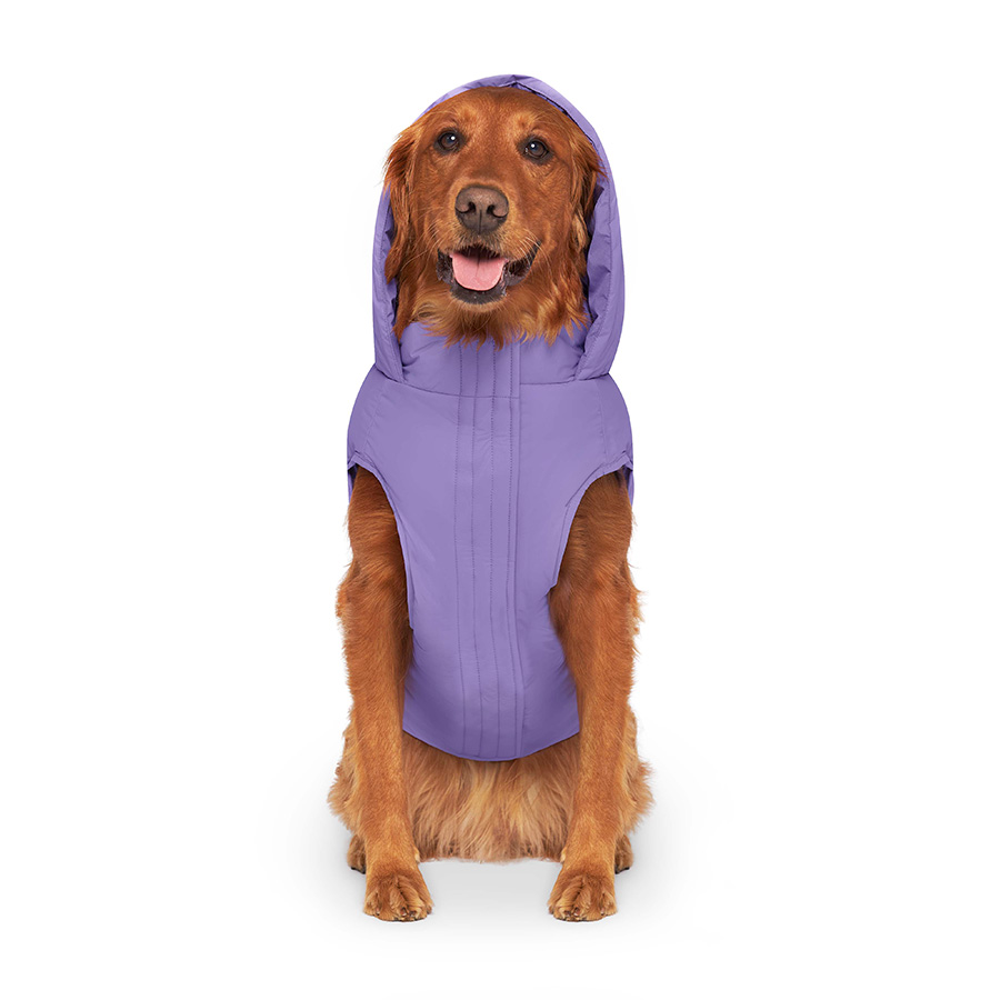 Canada Pooch Waterproof Puffer Dog Jacket Violet