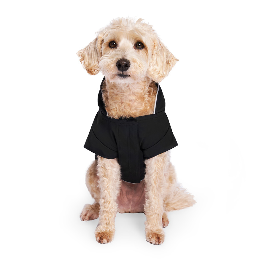 Canada Pooch Torrential Tracker Dog Raincoat Black