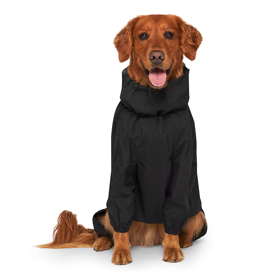 Canada Pooch Dog Winter Slush Suit Onesie Black