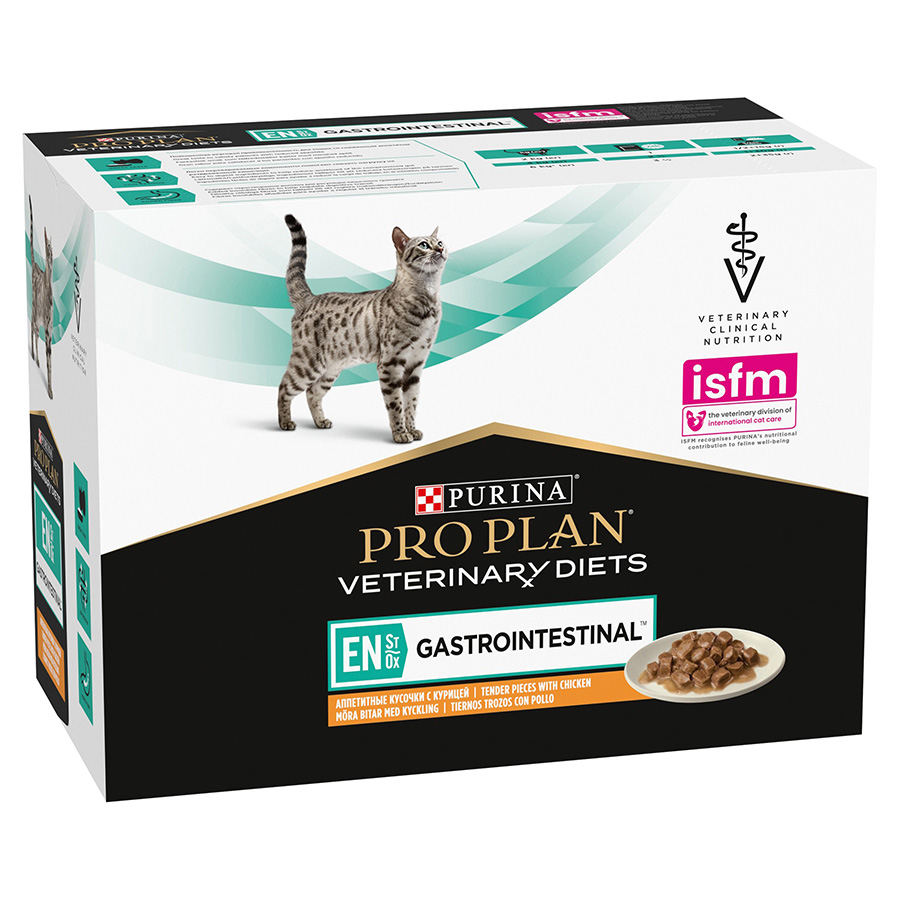 Pro Plan Vet Diet EN Gastrointestinal Wet Adult Cat Food Chicken | Pets