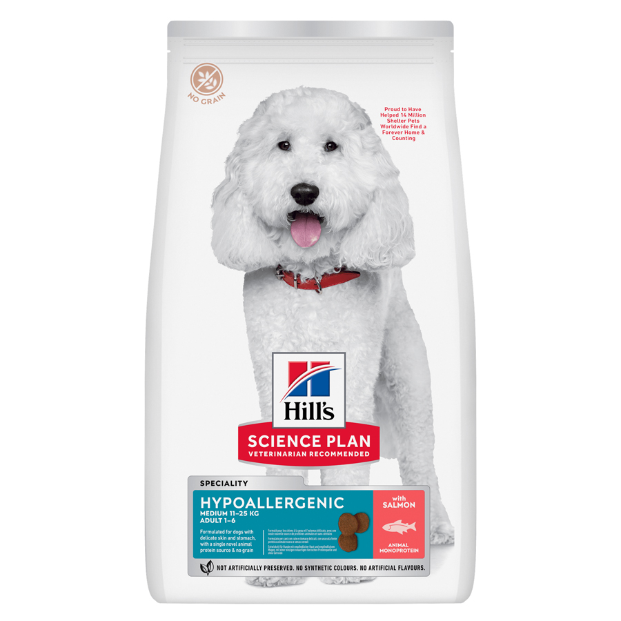 Hill's Science Plan Hypoallergenic Medium Breed Adult Dry Dog Food