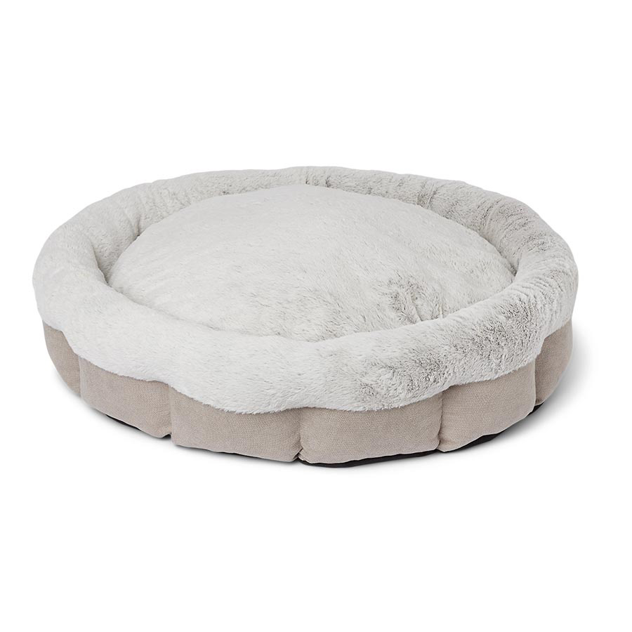 Noble Scalloped Donut Dog Bed Biscuit Pets