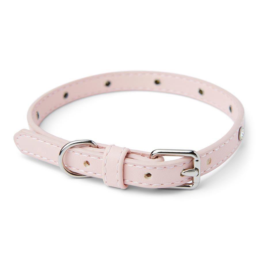 Pets at Home Rhinestone Dog Collar Pink Pets