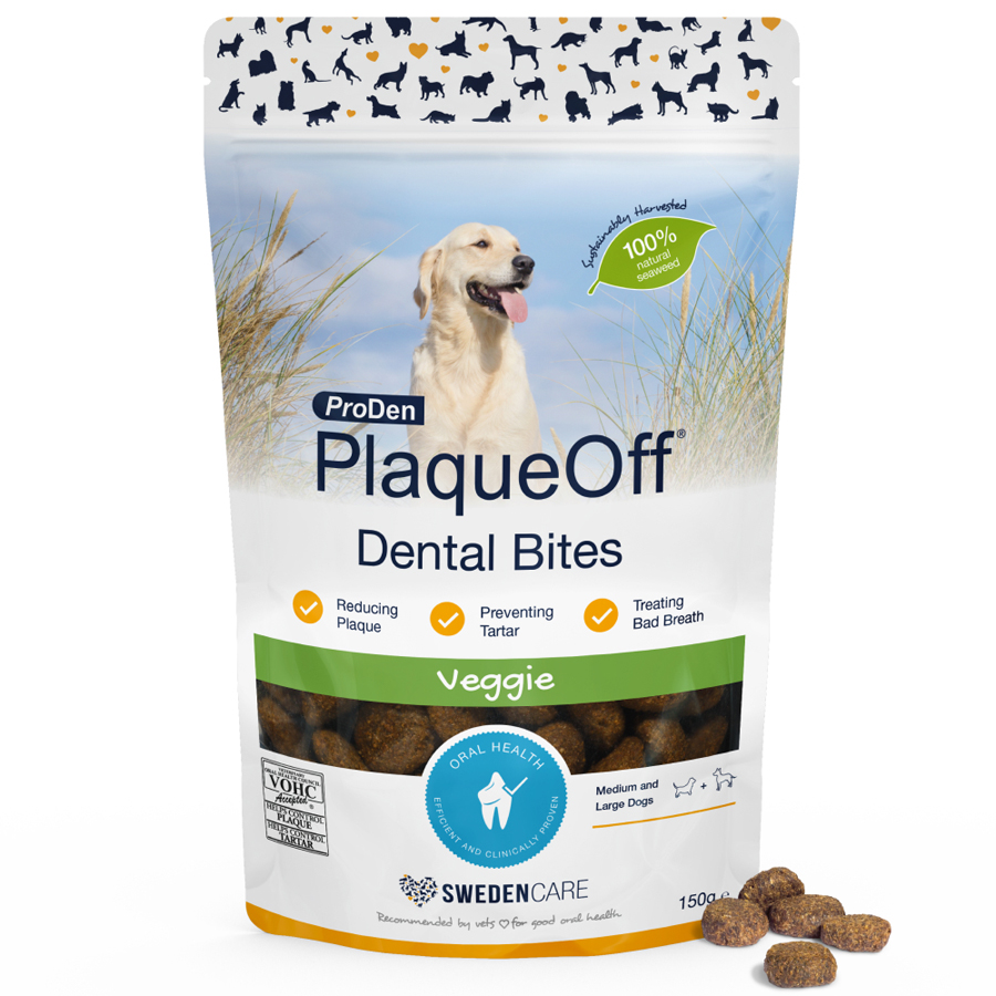 ProDen PlaqueOff Dental Bites for Large Dogs Veg